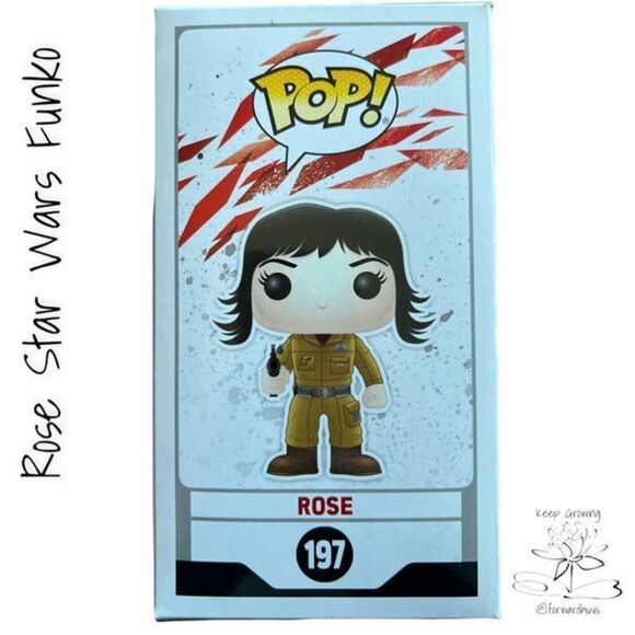 Star Wars - The Last Jedi - Rose Funko Pop #197 - Picture 7 of 9